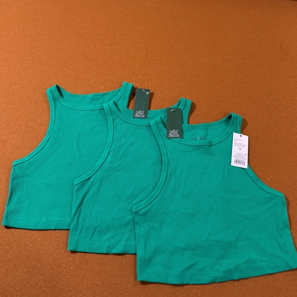 Bundle of 3 Women's Tiny Tank Top Wild Fable M Teal Green #M927 - Picture 8 of 9